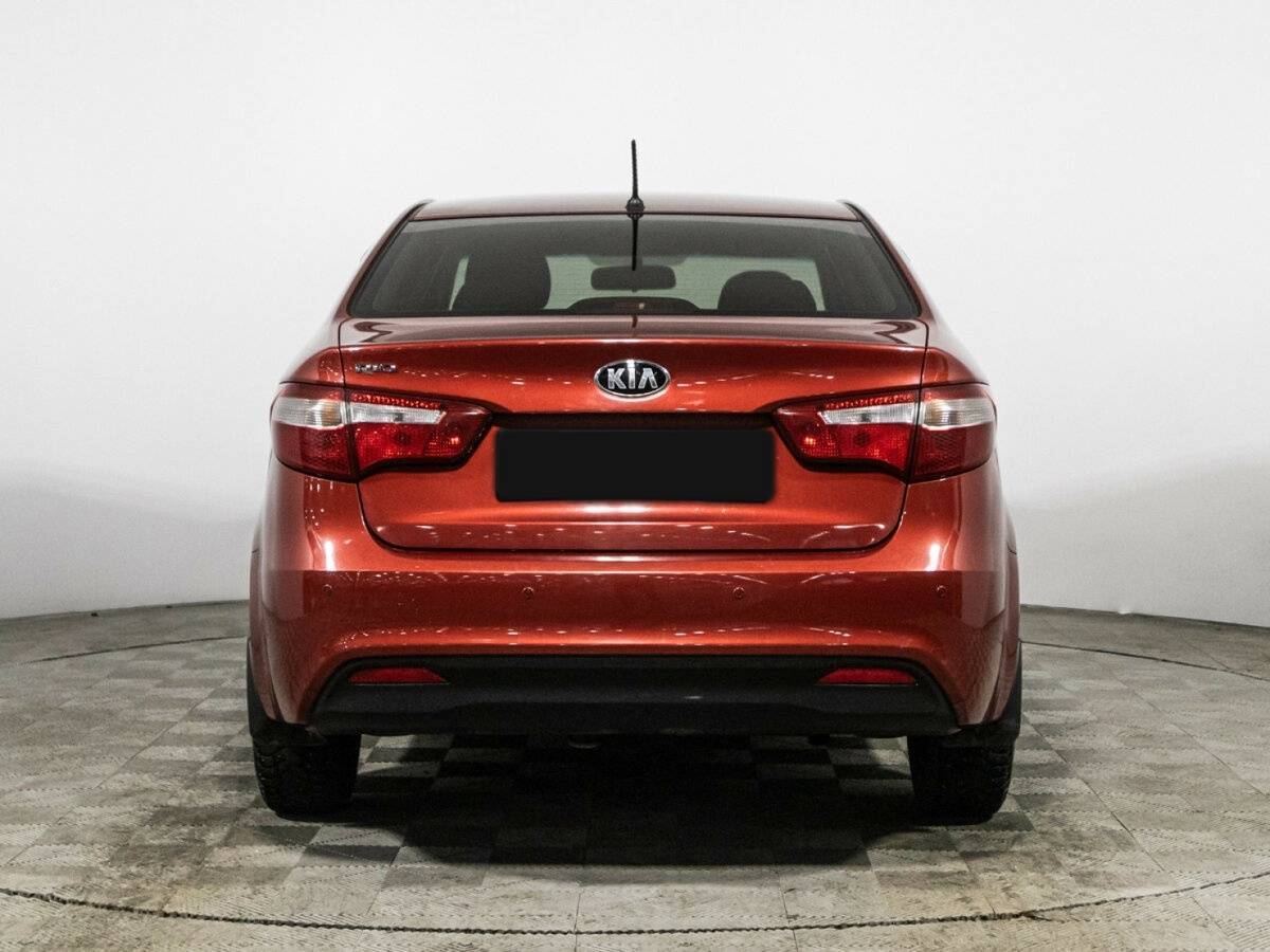 Kia Rio 6-speed, 2014 Фото №6